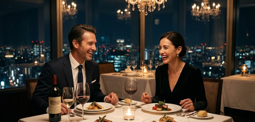 コース料理1名無料など豪華なレストラン・ダイニング優待