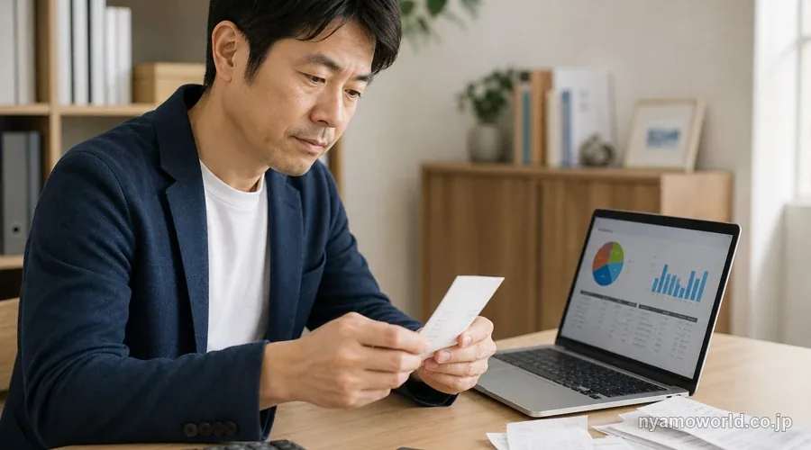 経費をカードに集約する事業者のビジネスシーン