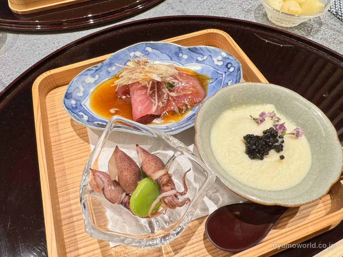 鮨くまくらの懐石コース料理